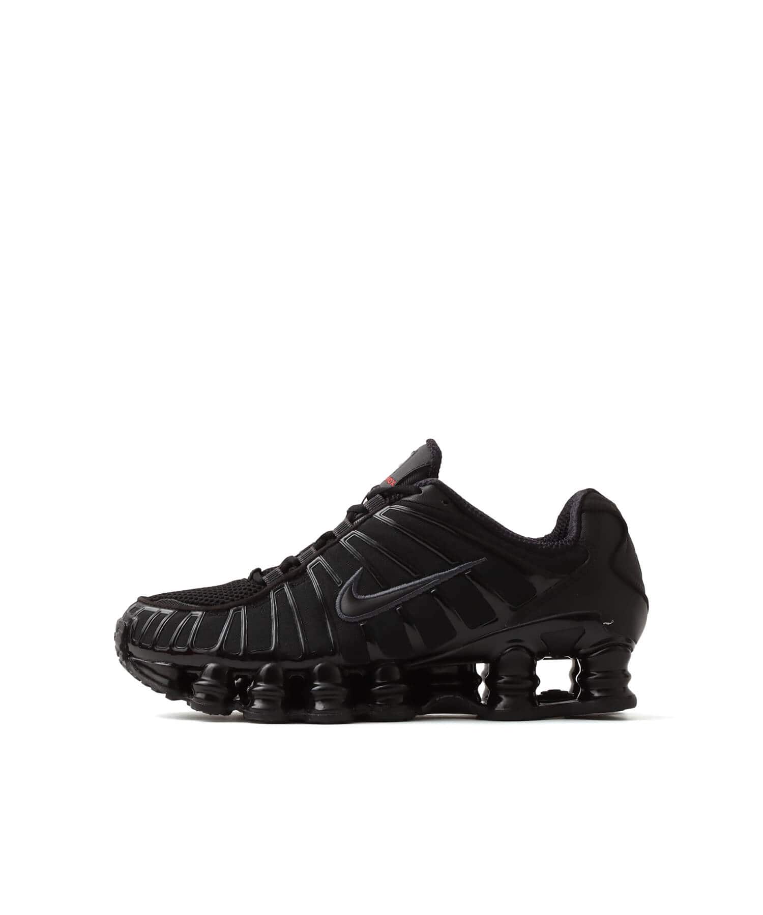 NIKE SHOX TL BLACK/BLACK-MTLC HEMATITE-MAX ORANGE（ナイキ