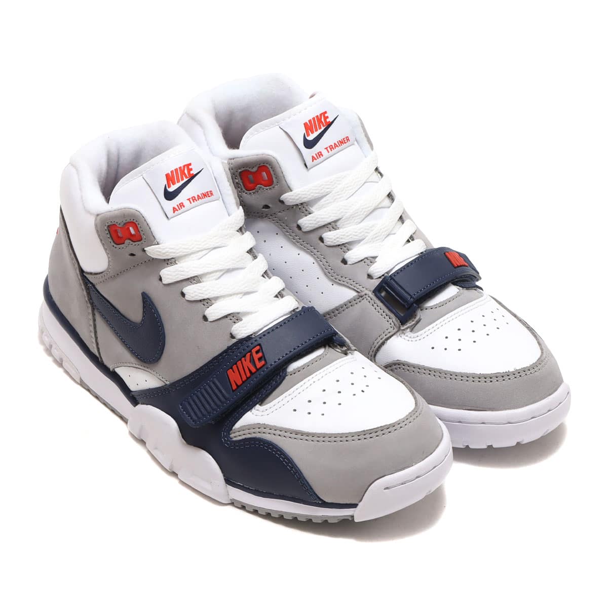 NIKE AIR TRAINER 1 WHITE/MIDNIGHT NAVY-MEDIUM GREY 22SU-I（ナイキ