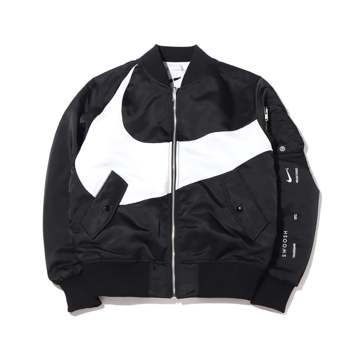 NIKE AS M NSW SYNFL SWOOSH BOMBER BLACK/PHOTON DUST/PHOTON DUST