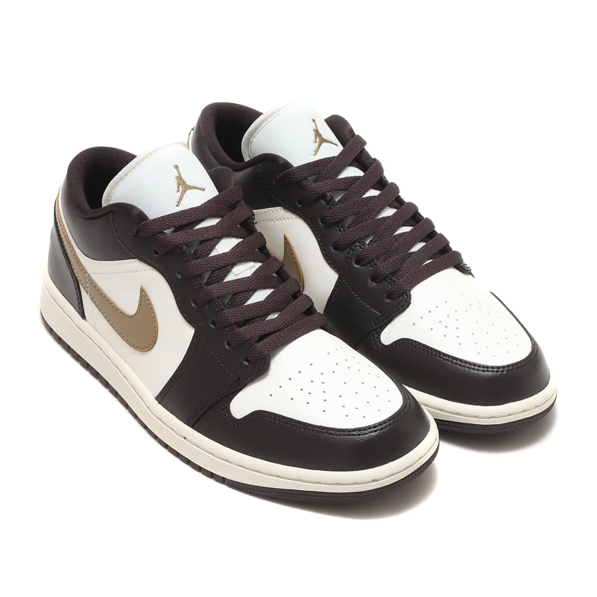 JORDAN BRAND WMNS AIR JORDAN 1 LOW SHADOW BROWN/BROWN KELP-SAIL