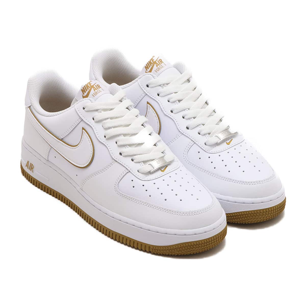 NIKE AIR FORCE 1 '07 WHITE/WHITE-BRONZINE（ナイキ エア フォース 1