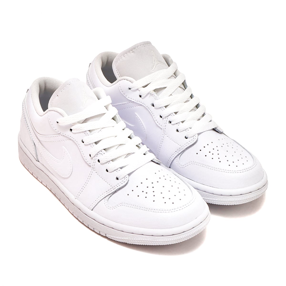 JORDAN BRAND WMNS AIR JORDAN 1 LOW WHITE/WHITE-WHITE（ジョーダン