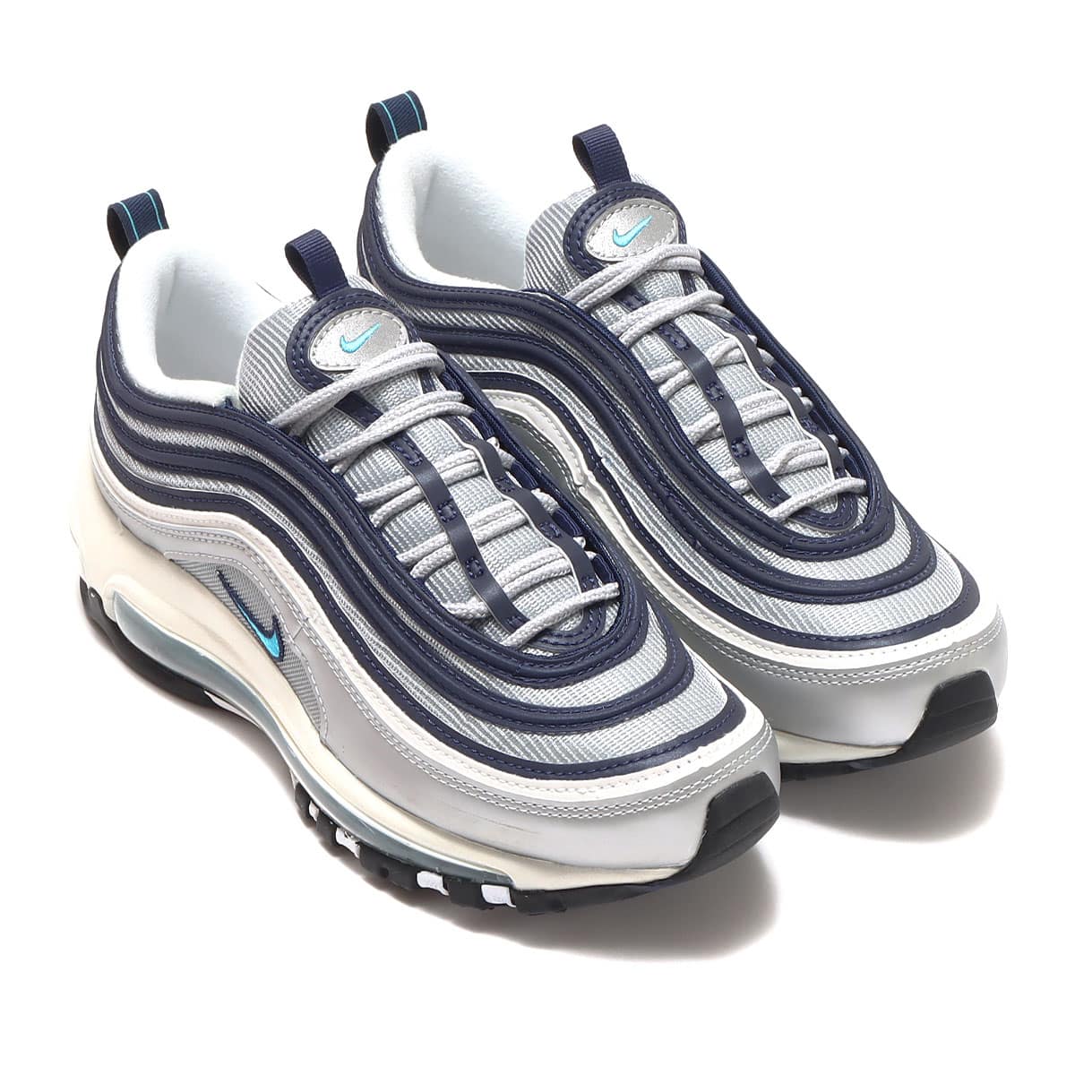 NIKE WMNS AIR MAX 97 OG METALLIC SILVER/CHLORINE BLUE 22FA-I