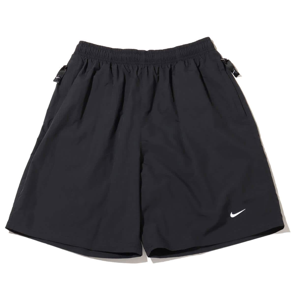 NIKE AS M NK SOLO SWSH WVN SHORT BLACK/WHITE （ナイキ ソロ