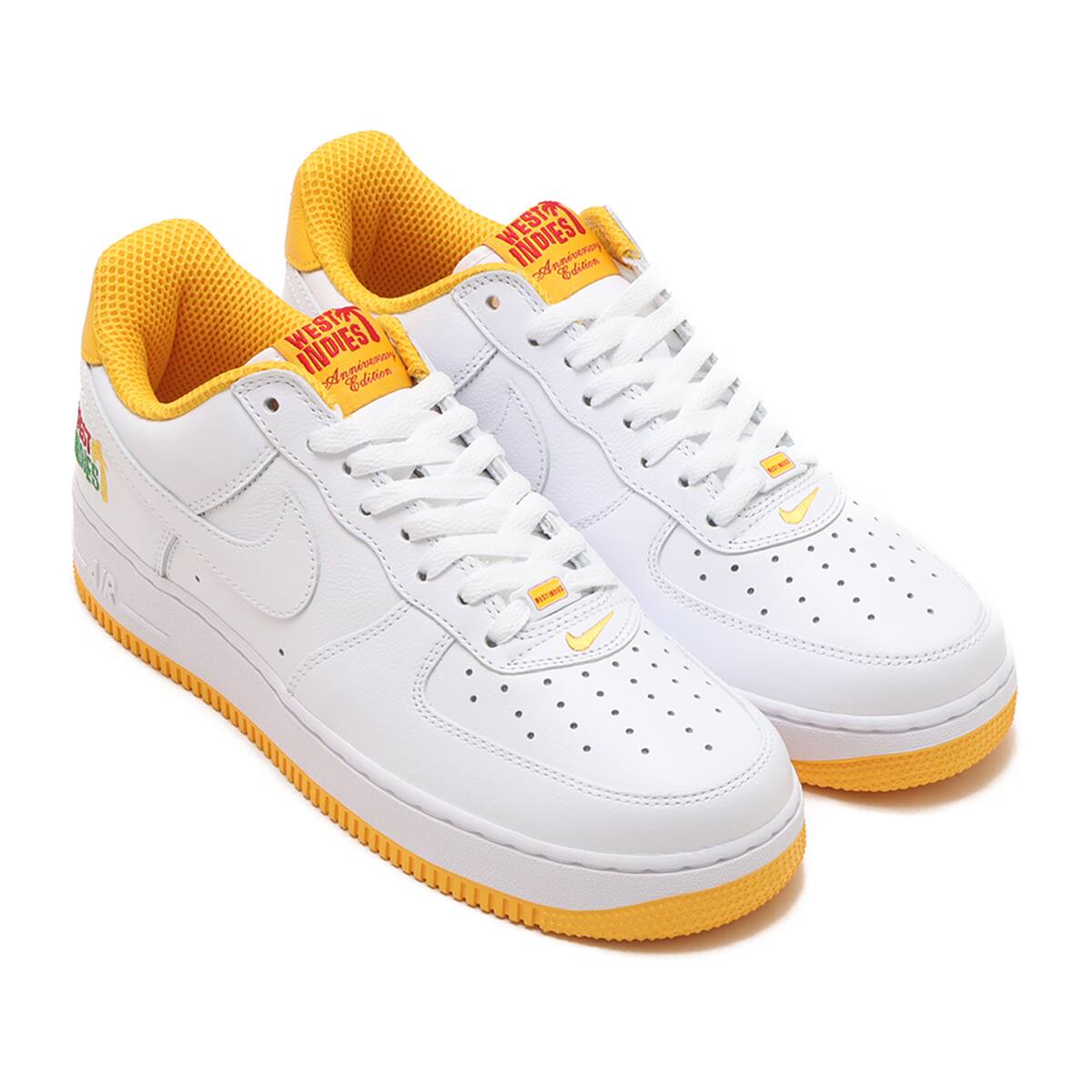 NIKE AIR FORCE 1 LOW RETRO QS WHITE/WHITE-UNIVERSITY GOLD（ナイキ
