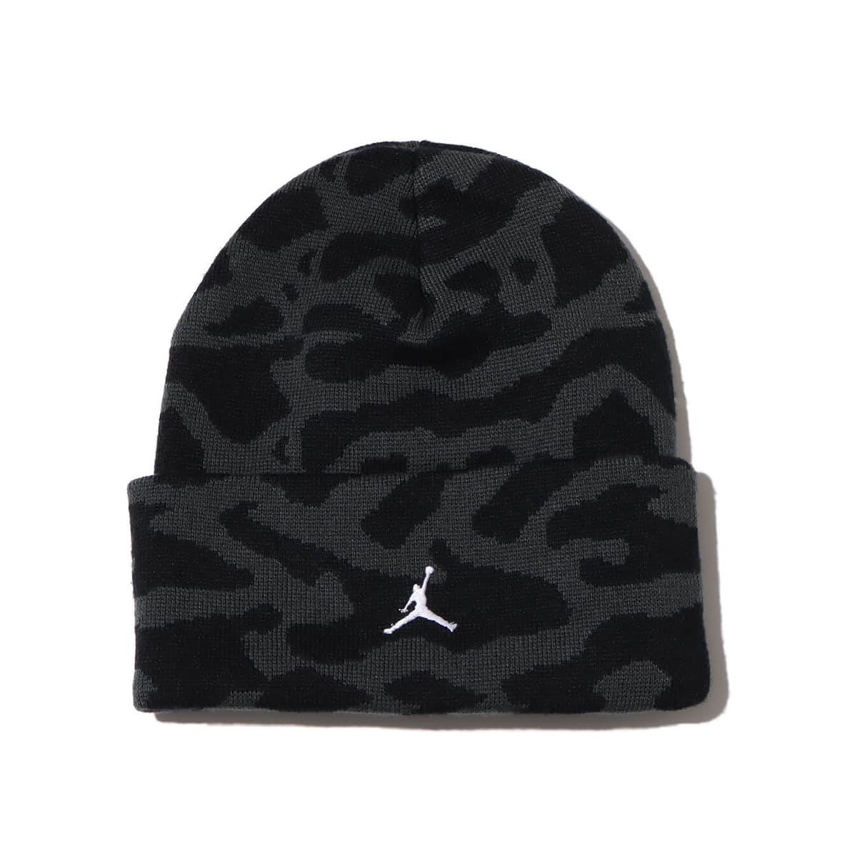 JORDAN BRAND U J PEAK BEANIE ELE BLACK/ANTHRACITE/WHITE 23HO-I