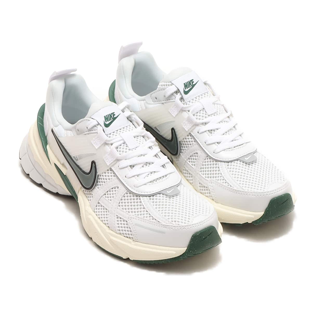 NIKE W V2K RUN WHITE/PLATINUM TINT-PHOTON DUST-FIR（ナイキ