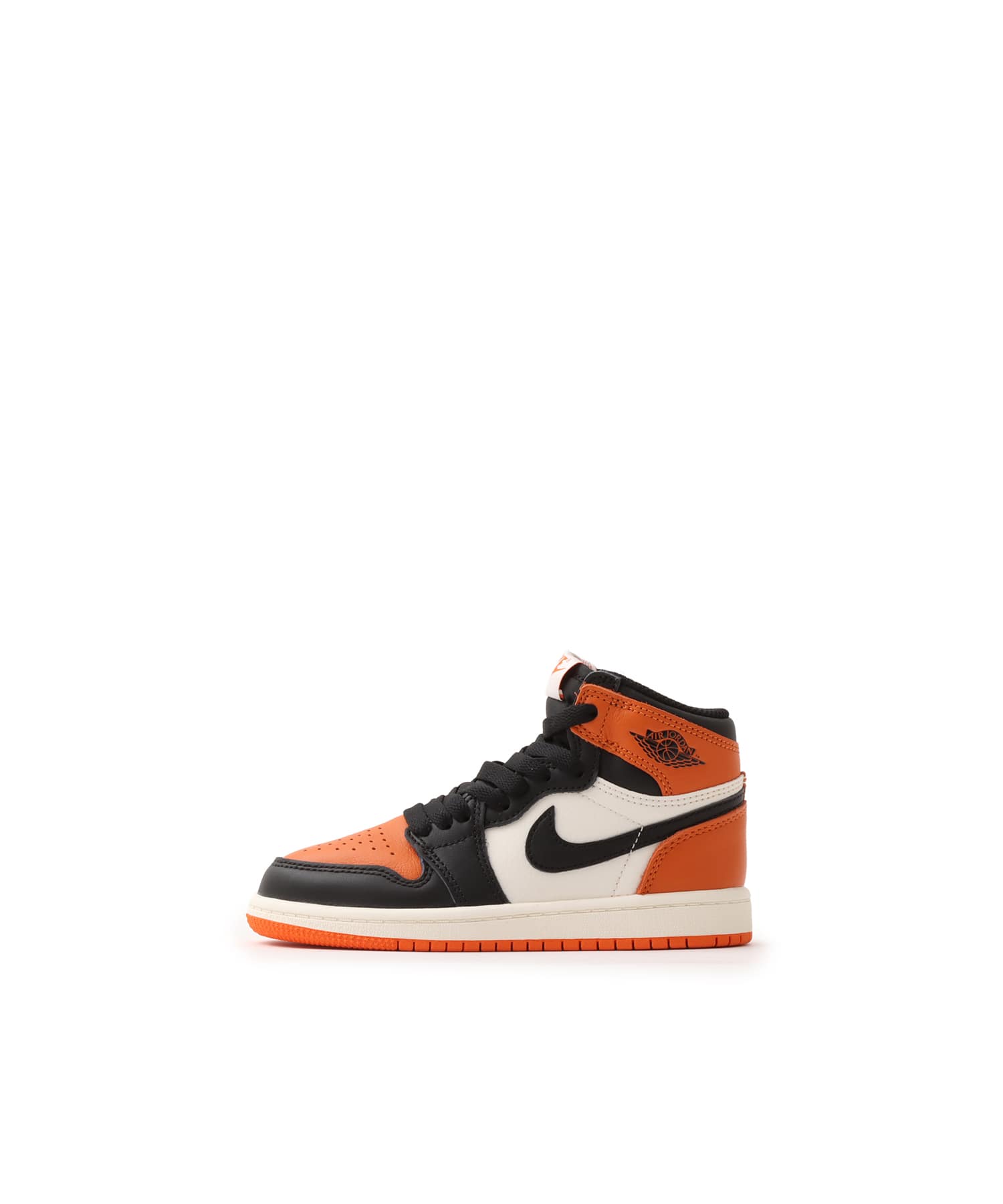 JORDAN BRAND JORDAN 1 RETRO HIGH OG (PS) BLACK/BLACK-SAIL-STARFISH