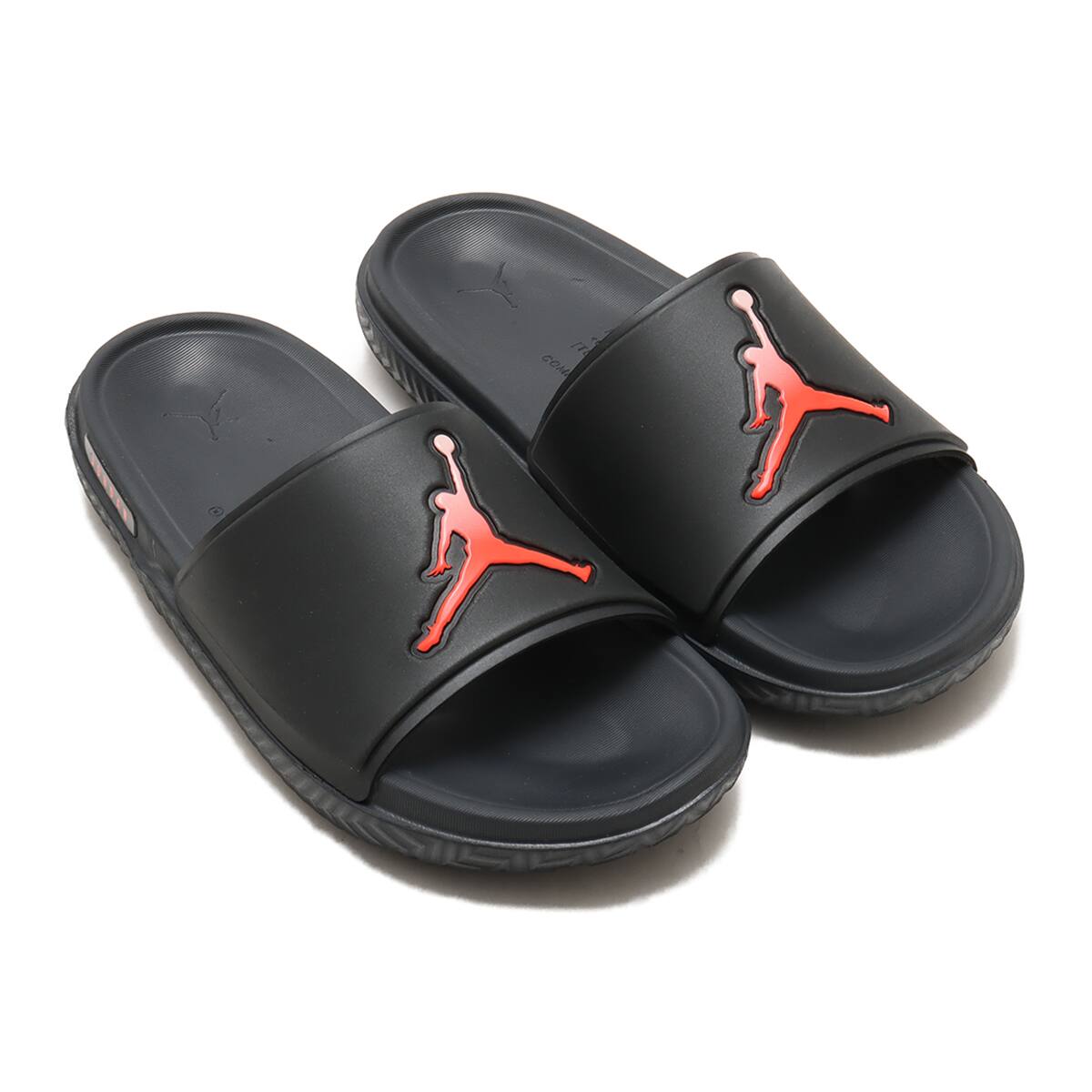 JORDAN BRAND JORDAN JUMPMAN SLIDE PSG OFF NOIR/INFRARED 23-PINK