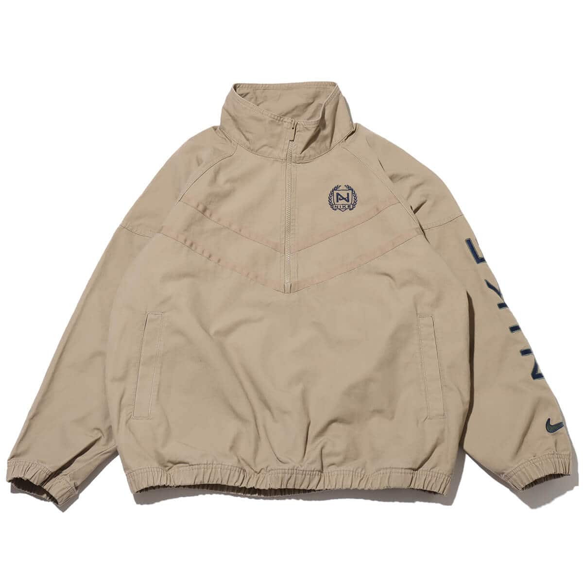 NIKE AS M NK WR CANVAS JKT NCPS KHAKI/MIDNIGHT NAVY/VINTAGE GREEN