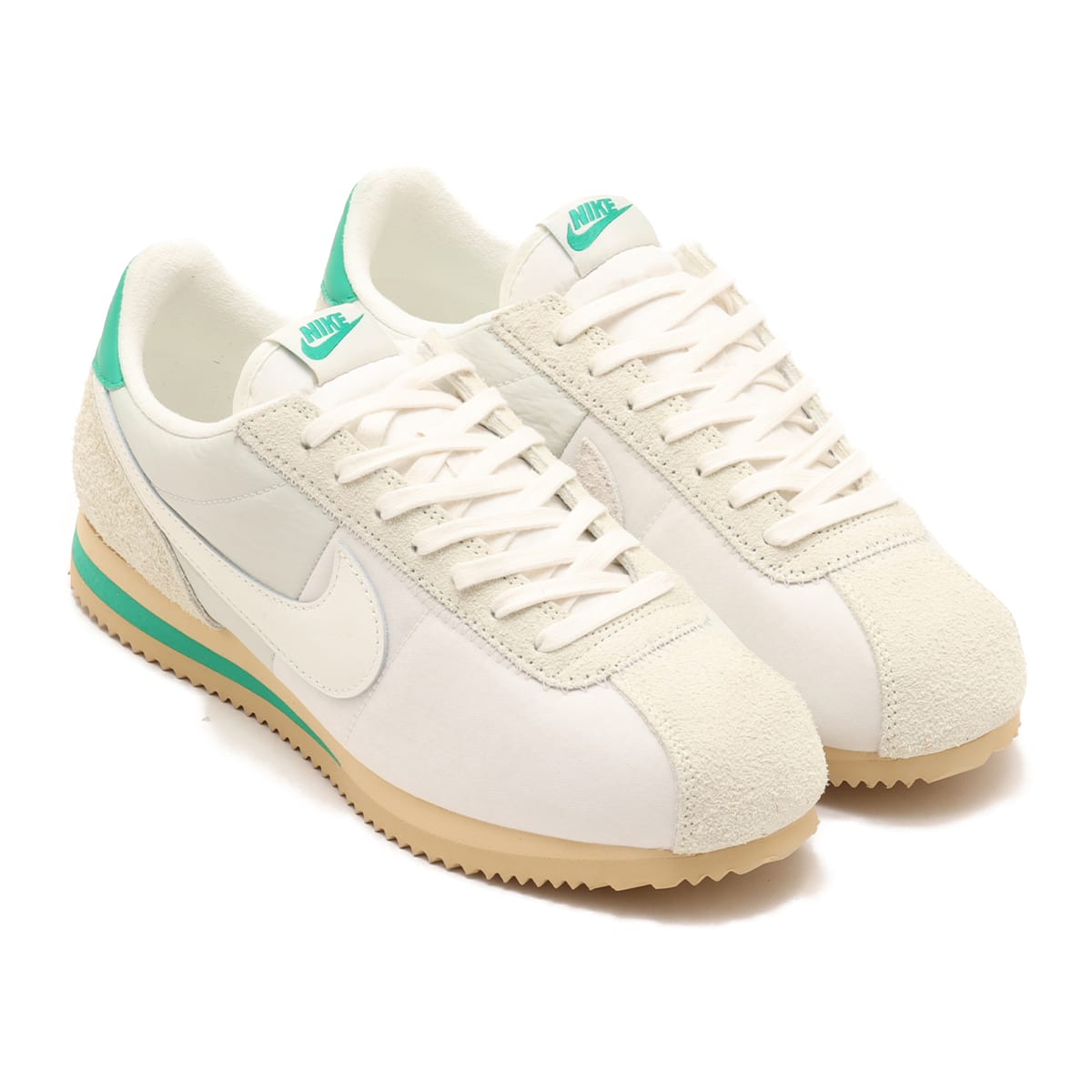 NIKE W CORTEZ TXT PRM LIGHT BONE/SAIL-PHANTOM-COCONUT MILK（ナイキ