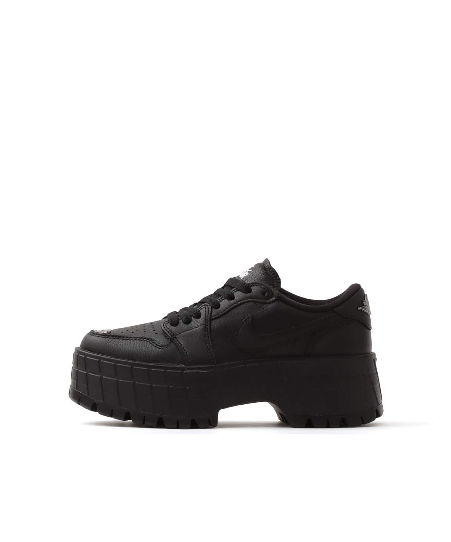 JORDAN BRAND W AIR JORDAN 1 BROOKLYN LOW BLACK/METALLIC BLACK