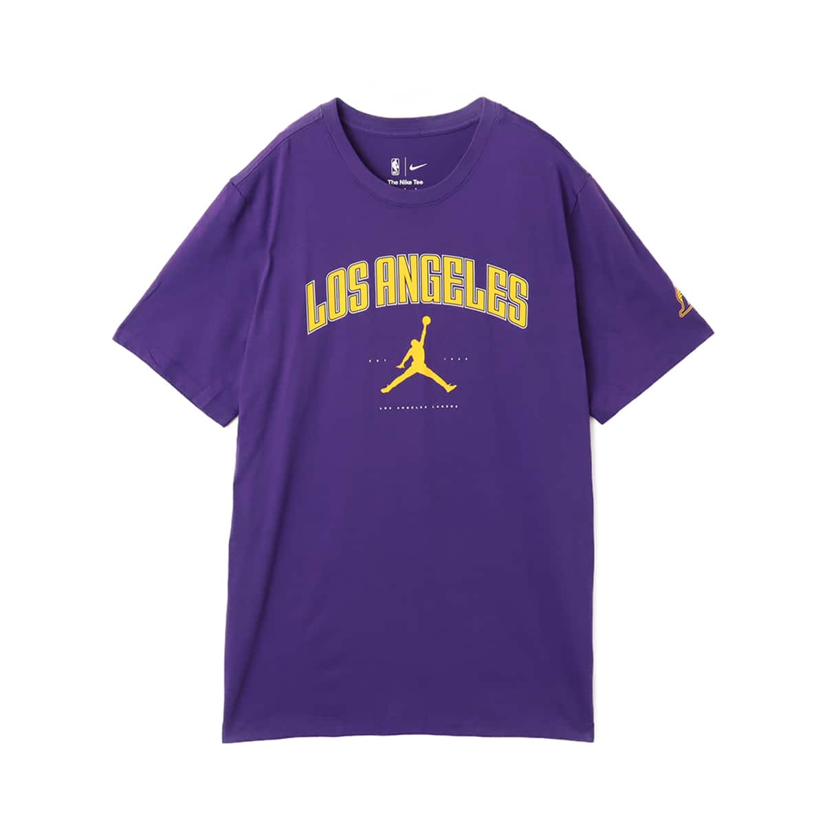 NIKE LOS ANGELES LAKERS M NK ES NBA JDN CITIES SS FIELD PURPLE