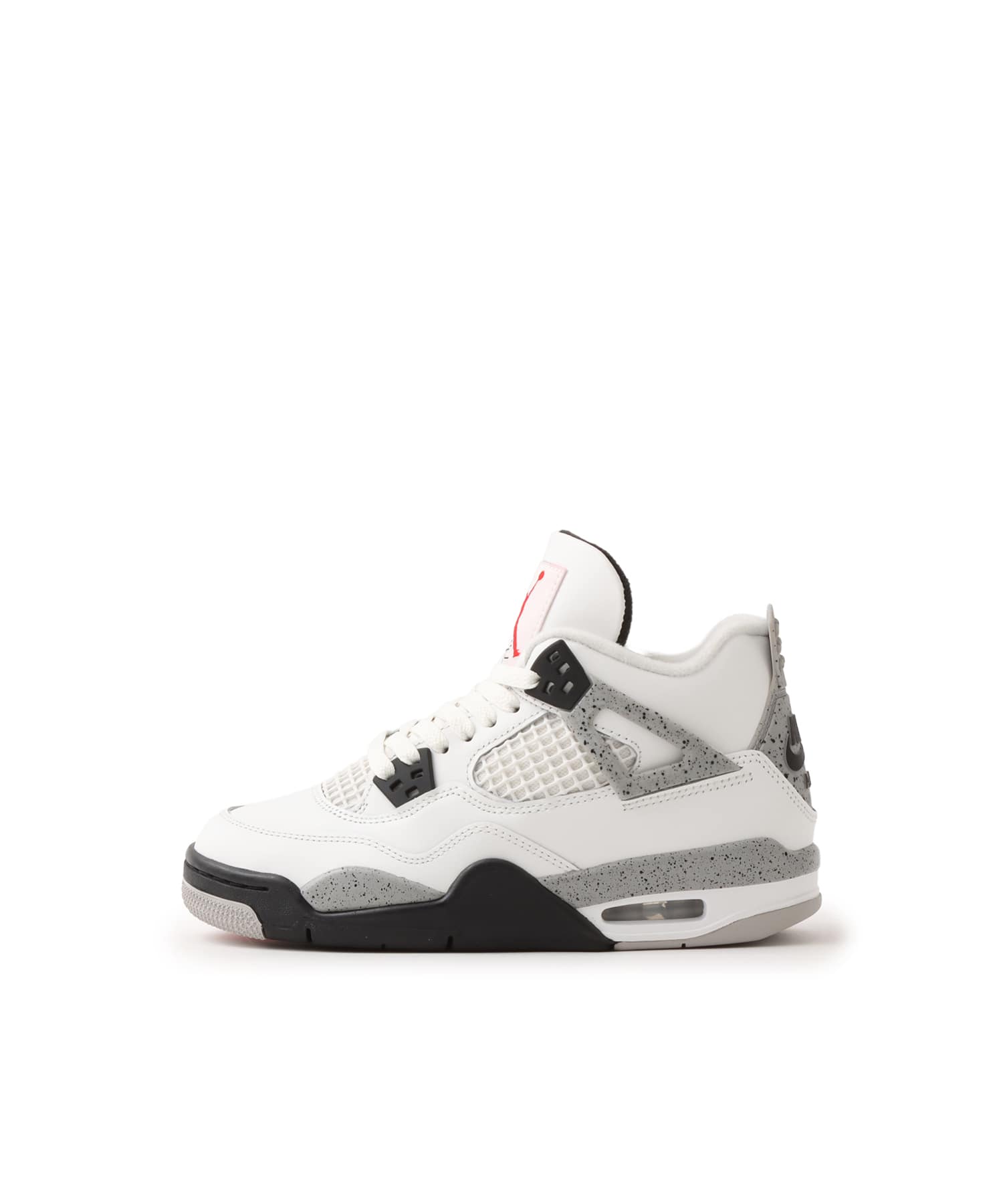 JORDAN BRAND AIR JORDAN 4 RETRO OG (GS) SUMMIT WHITE/FIRE RED