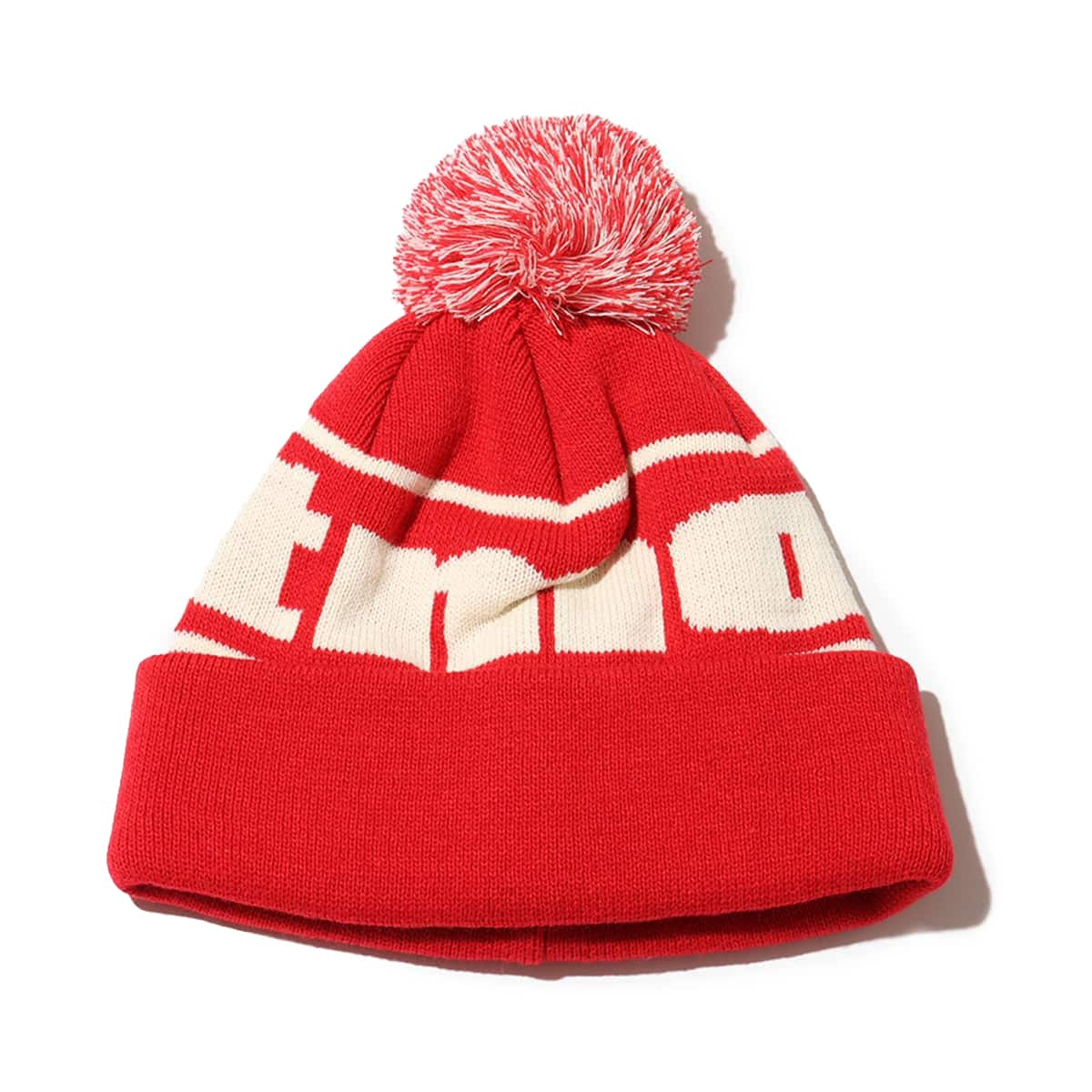 atmos Pom Pom Beanie RED（アトモス ポン ポン ビーニー-レッド
