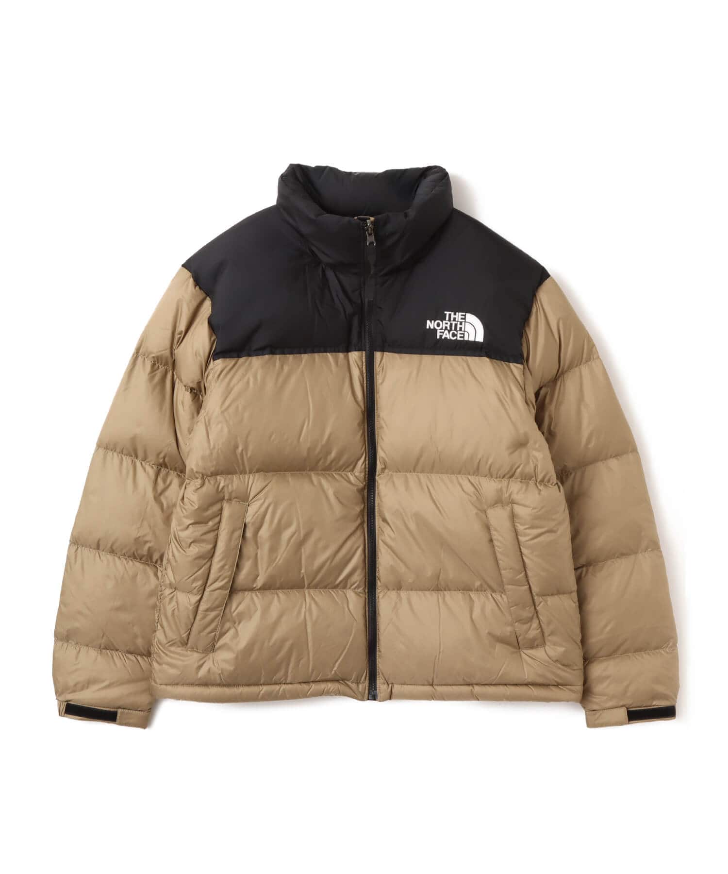 THE NORTH FACE Nuptse Jacket ブラックxクラシックカーキ（ザ・ノース