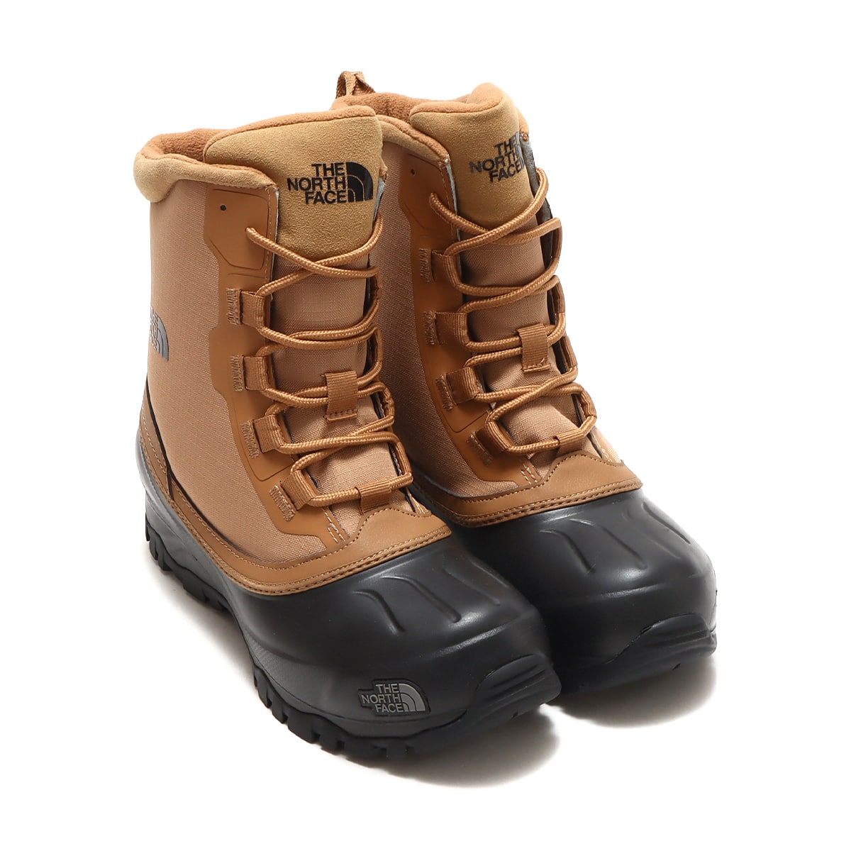 THE NORTH FACE SNOW SHOT 6 BOOTS TX V ユーティリティブラウン×TNF
