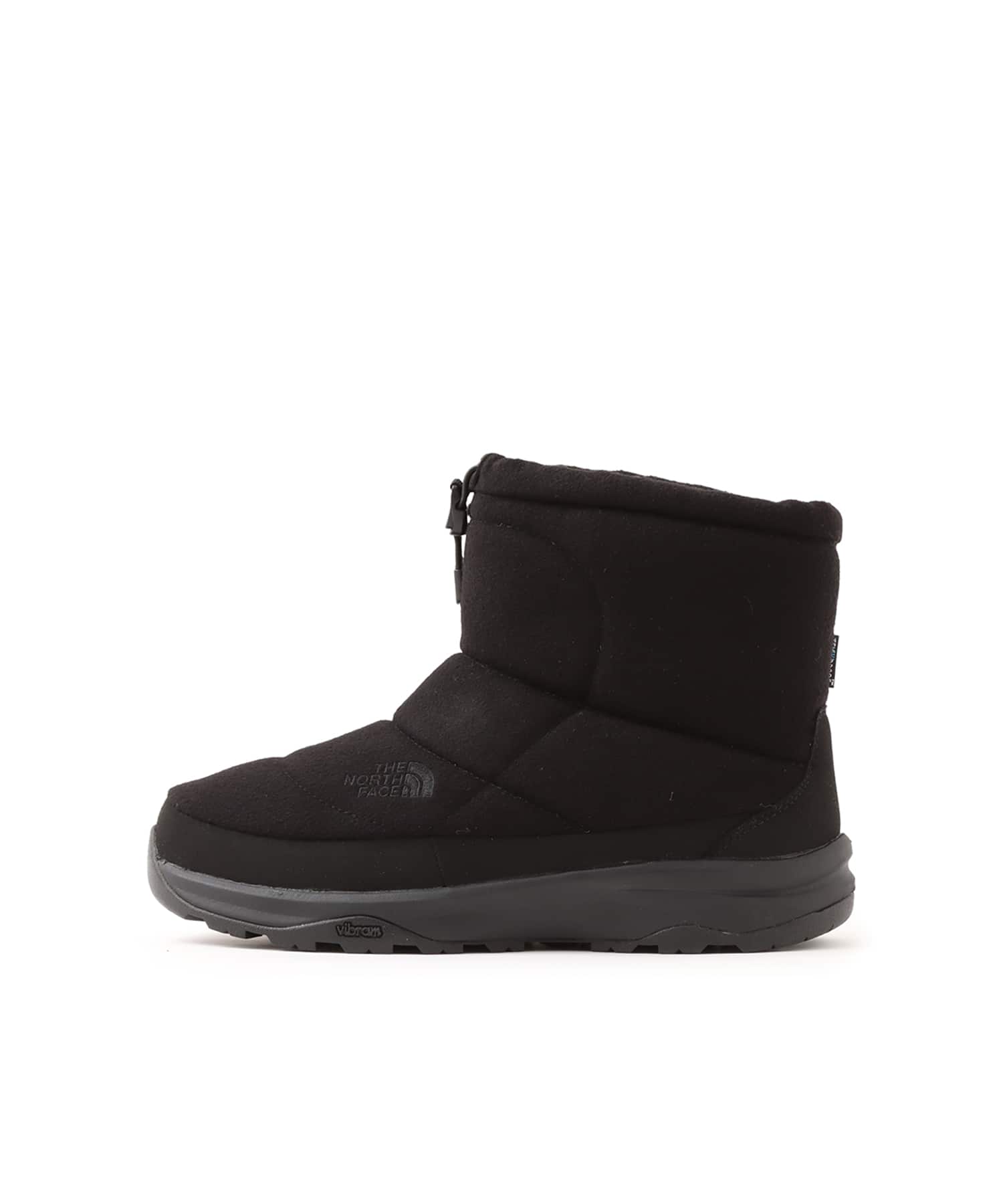 THE NORTH FACE Nuptse Bootie Short WP Wool TNFブラックxTNFブラック