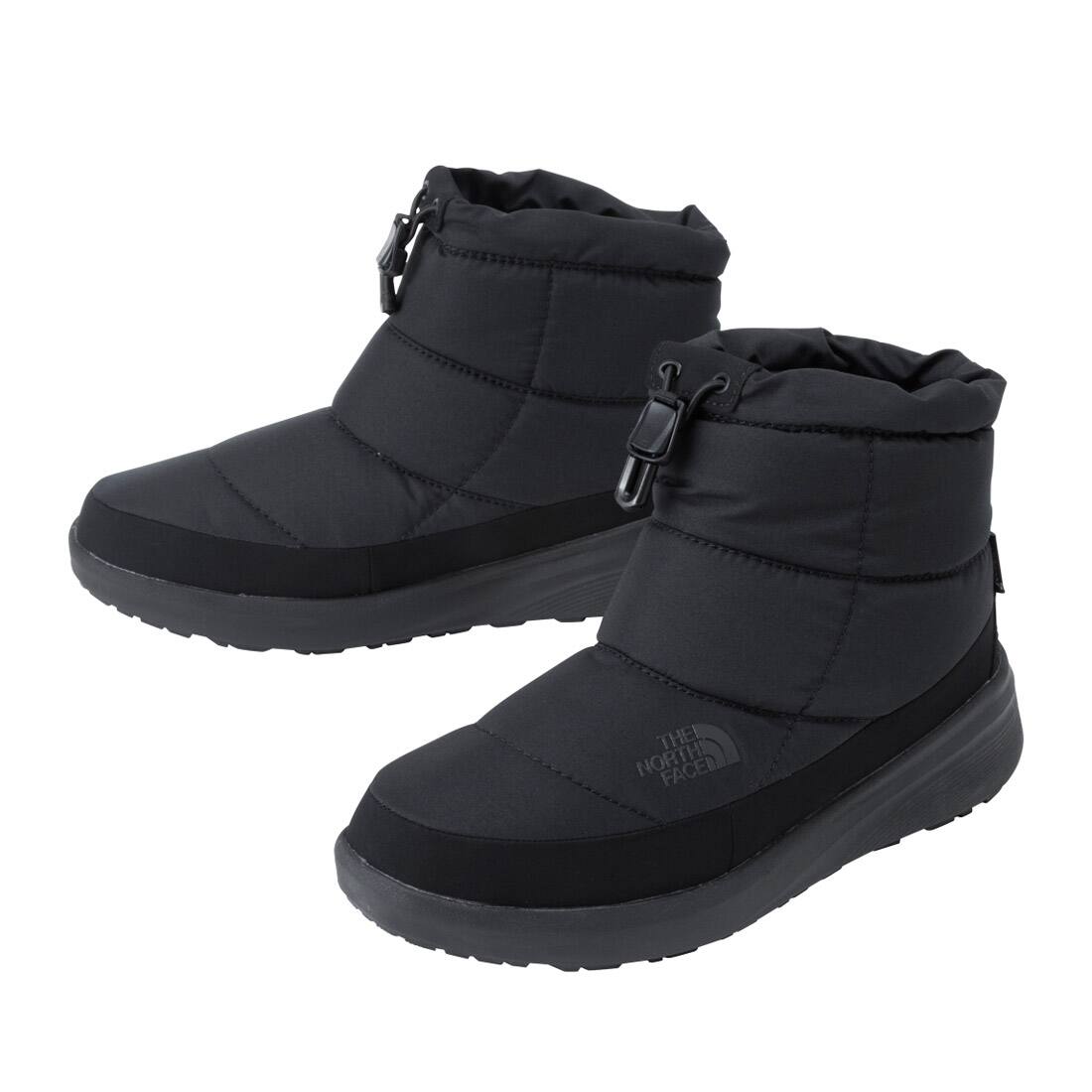 THE NORTH FACE WOMENS NUPTSE BOOTIE WP VIII SHORT TNFブラック×TNF