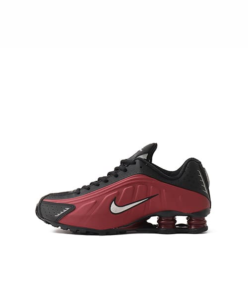 NIKE SHOX R4 BLACK/BLACK-BLACK-MAX ORANGE （ナイキ ショックス R4