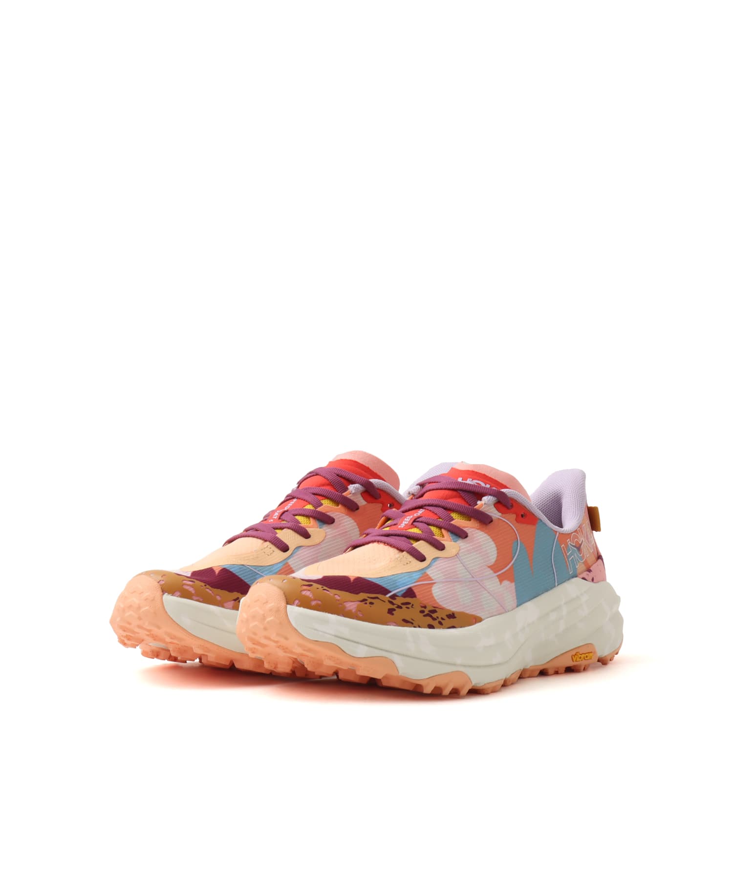 HOKA SPEEDGOAT 6 STUDIO PROBA CADMIUM ORANGE / WHISPER GREEN（ホカ