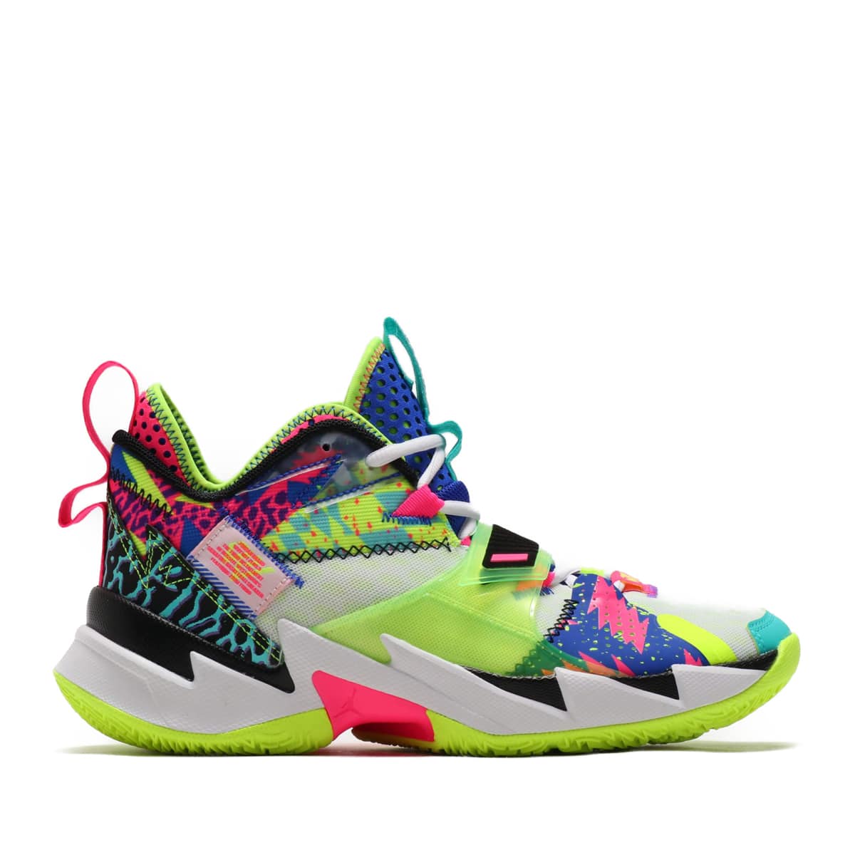 JORDAN BRAND JORDAN WHY NOT ZER0.3 PF WHITE/BLACK-RACER PINK-GHOST