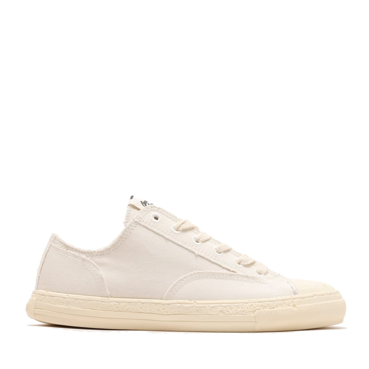 Maison MIHARA YASUHIRO PLANTS MATERIAL LOW TOP SNEAKER ホワイト