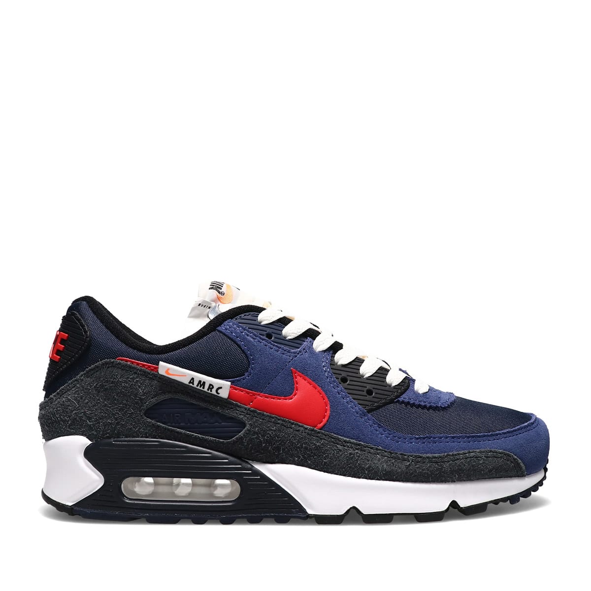 NIKE AIR MAX 90 SE DEEP ROYAL/UNIVERSITY RED-BLACK-OBSIDIAN 21HO-I