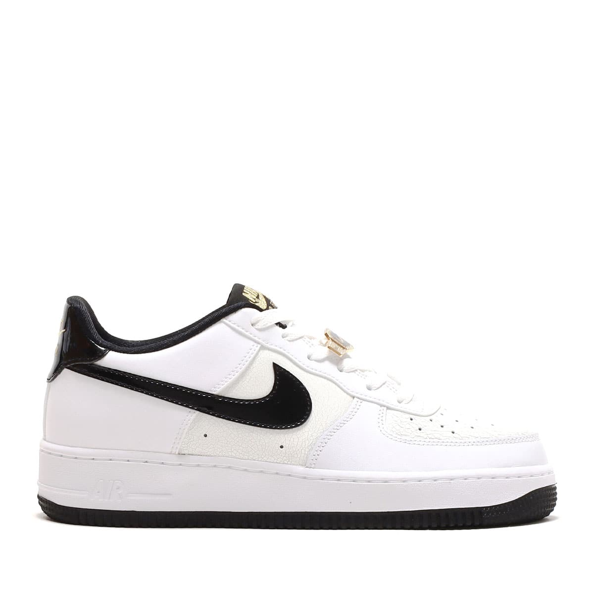 NIKE AIR FORCE 1 LV8 (GS) WHITE/BLACK-PURE PLATINUM-BLACK（ナイキ