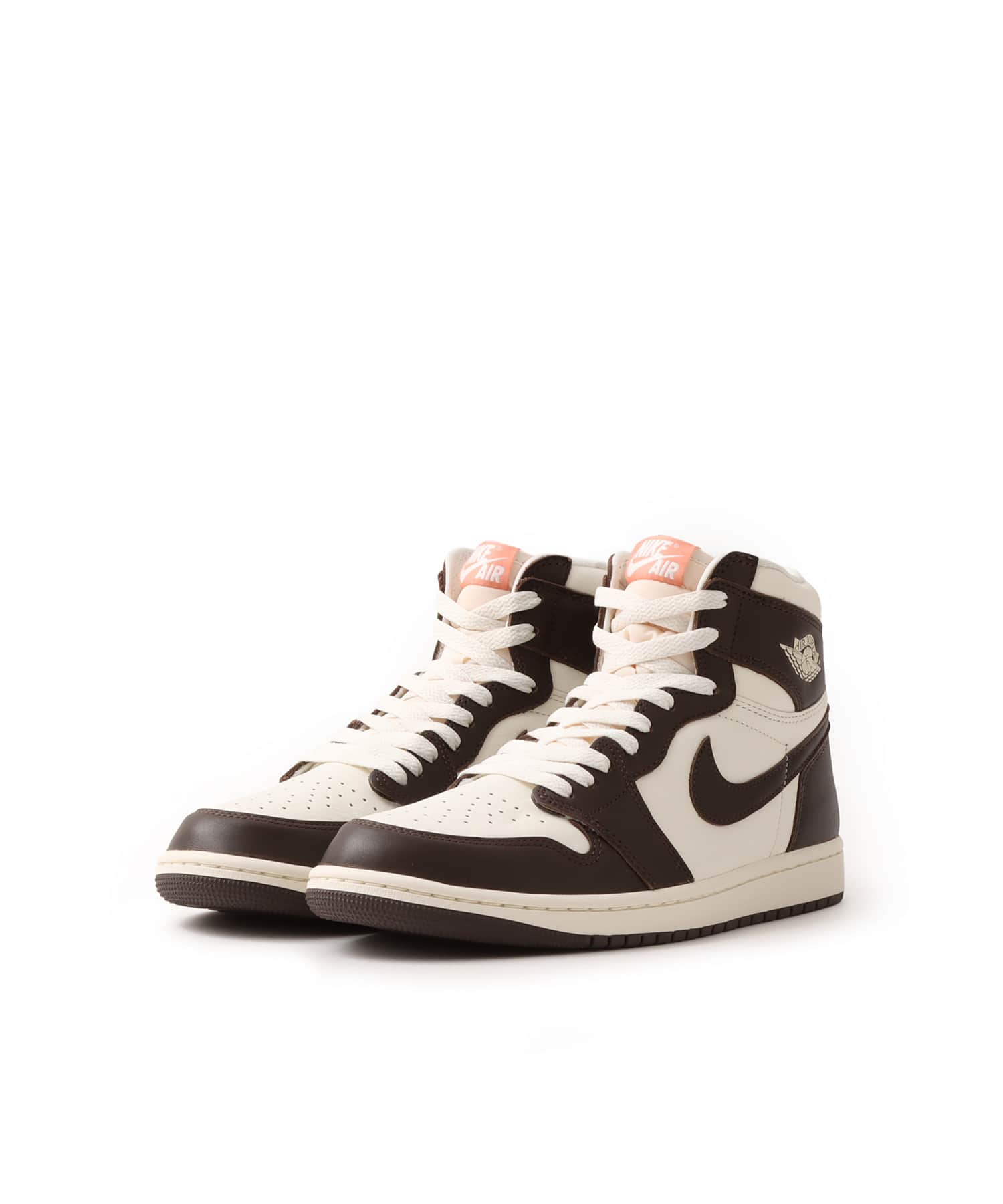 JORDAN BRAND WMNS AIR JORDAN 1 RETRO HI OG BAROQUE BROWN/SAIL-LT