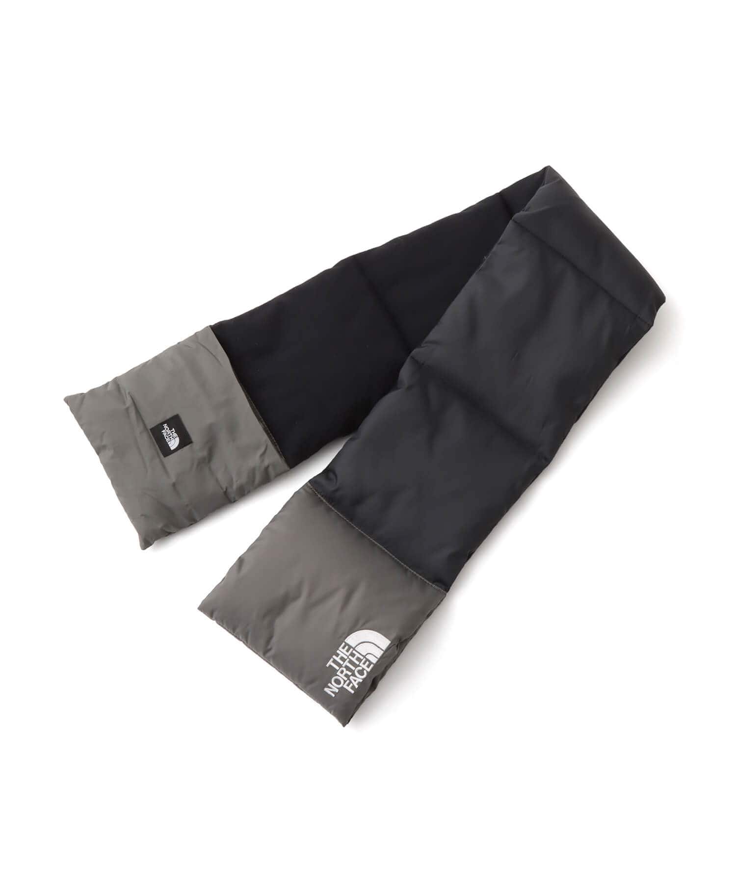 THE NORTH FACE Nuptse Muffler ヒューズボックスグレーxアスファルト
