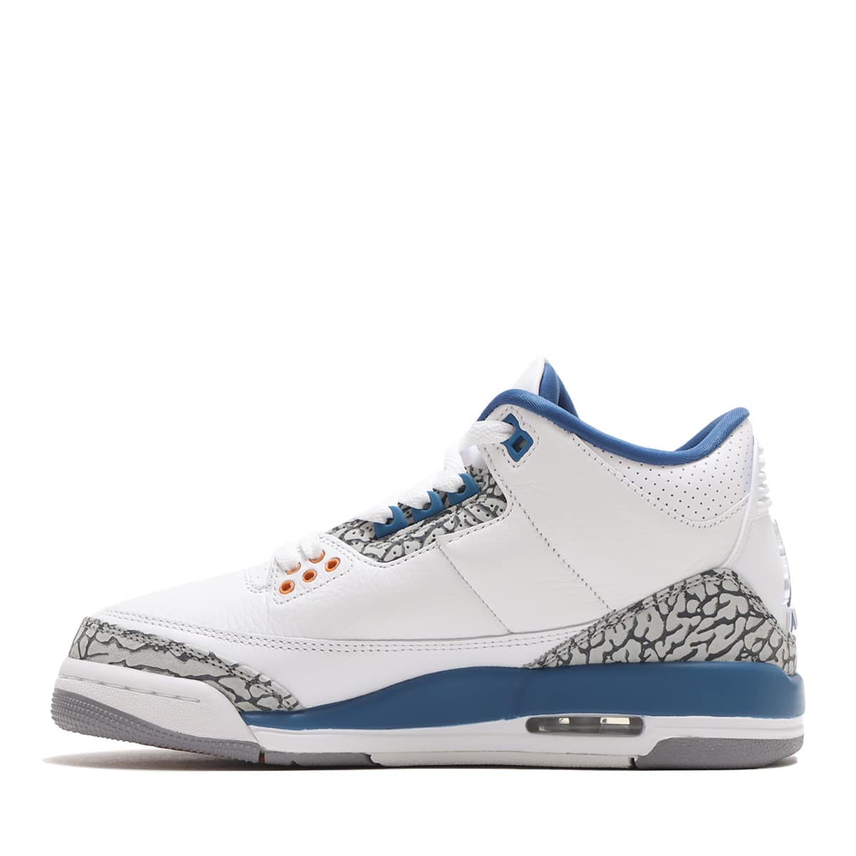 JORDAN BRAND AIR JORDAN 3 RETRO GS WHITE/METALLIC COPPER-TRUE BLUE