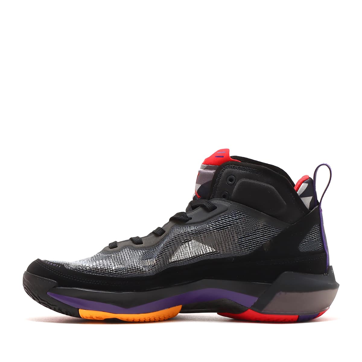 JORDAN BRAND AIR JORDAN XXXVII PF BLACK/TRUE RED-CLUB PURPLE-DARK