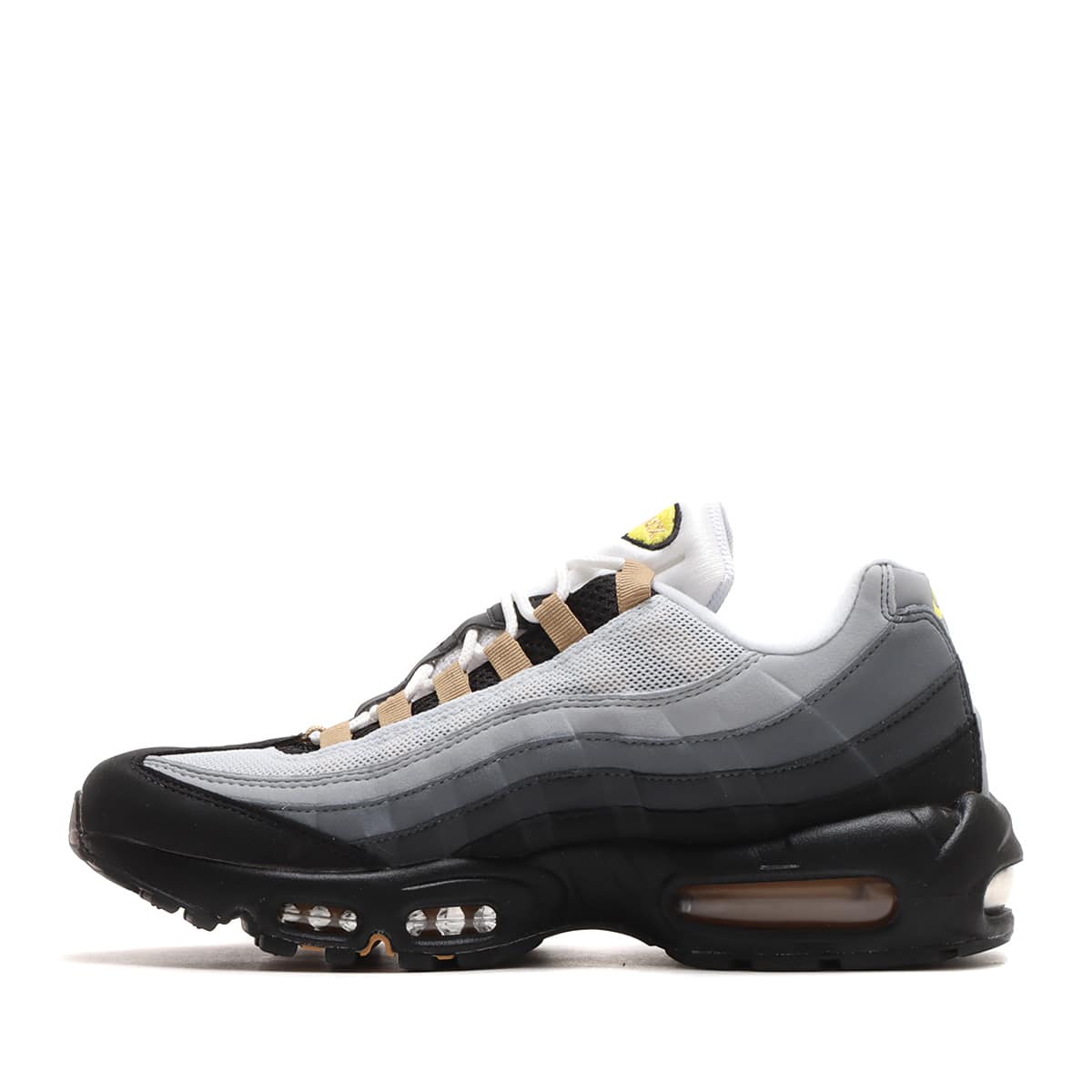 NIKE AIR MAX 95 WHITE/YELLOW STRIKE-WOLF GREY-COOL GREY（ナイキ