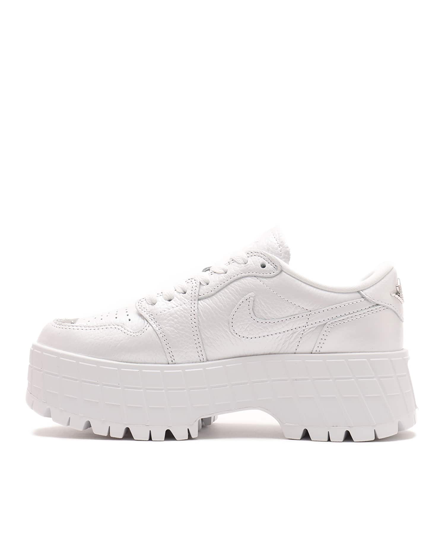JORDAN BRAND W AIR JORDAN 1 BROOKLYN LOW WHITE/METALLIC SILVER