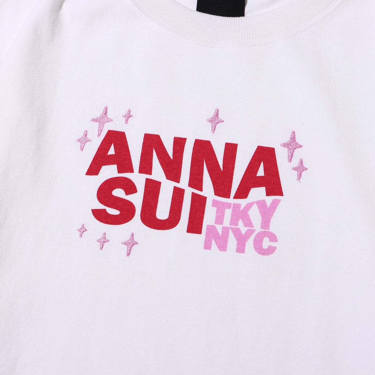 ANNA SUI Archive Y2K風ロゴ ロンT WHITE 22SU-I（ アナスイアーカイブ
