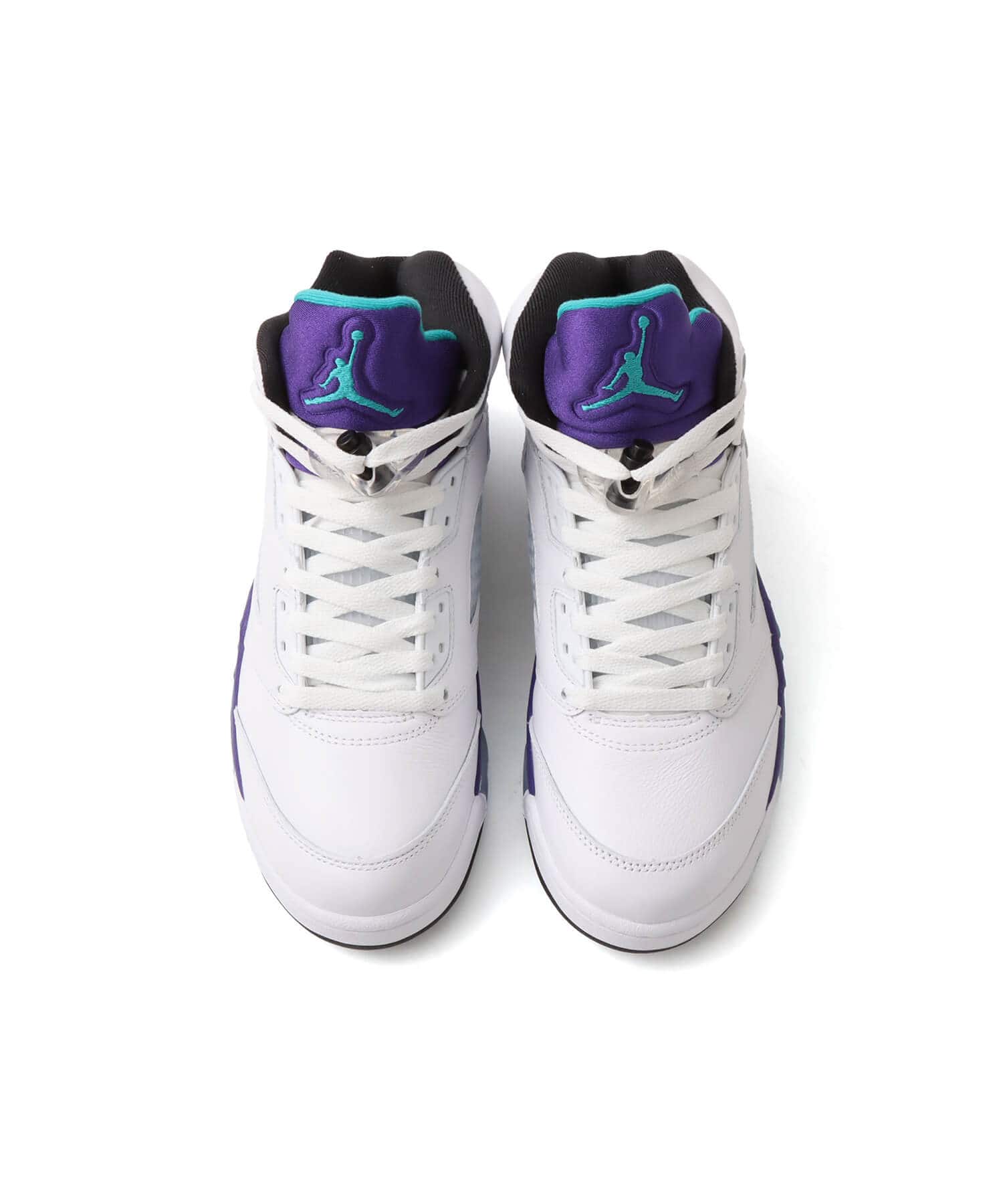 JORDAN BRAND AIR JORDAN 5 RETRO OG WHITE/NEW EMERALD-GRAPE ICE