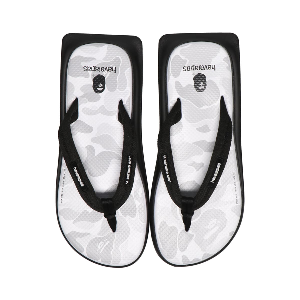 Havaianas Tradi Zori Bape White 21SS-I（ハワイアナス トラディ