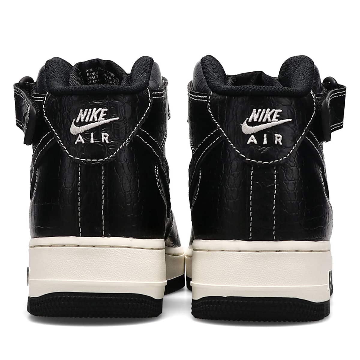 NIKE AIR FORCE 1 MID '07 LX BLACK/BLACK-PALE IVORY（ナイキ エア