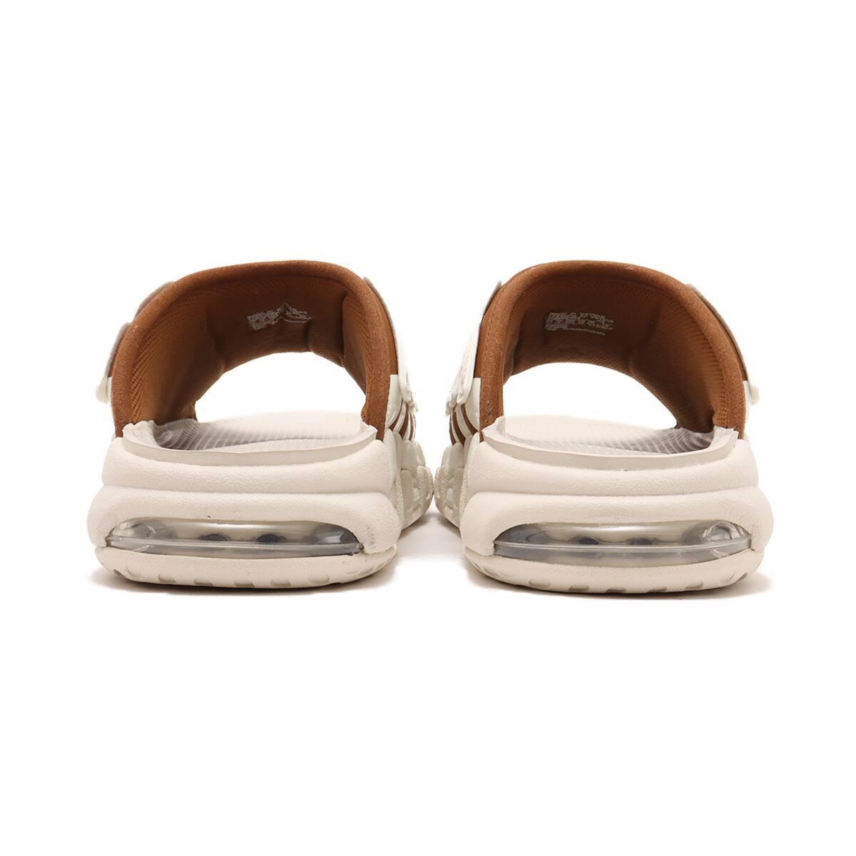 NIKE AIR MORE UPTEMPO SLIDE LT BRITISH TAN/SAIL-LT OREWOOD BRN