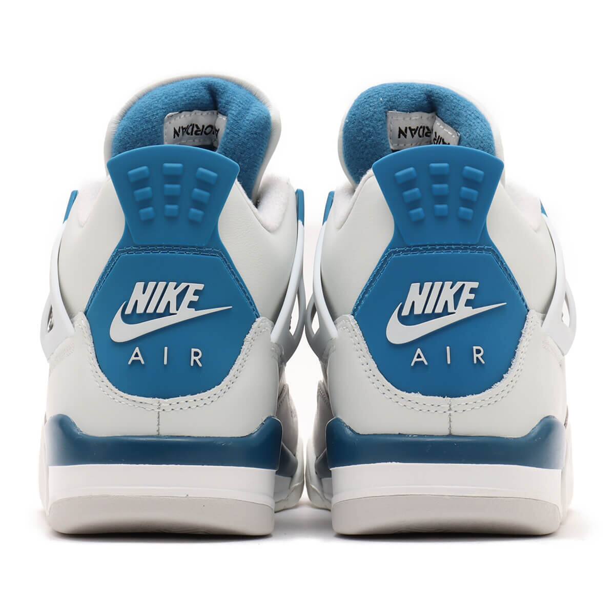 JORDAN BRAND AIR JORDAN 4 RETRO (GS) OFF WHITE/MILITARY BLUE