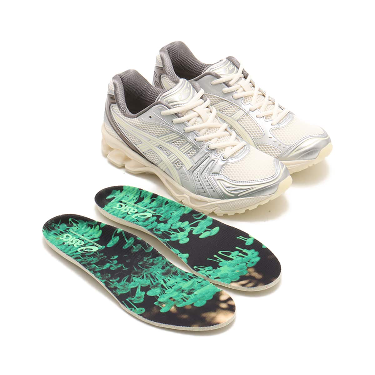 asics GEL-KAYANO 14 atmos Yakoutake CREAM/WHISPER GREEN