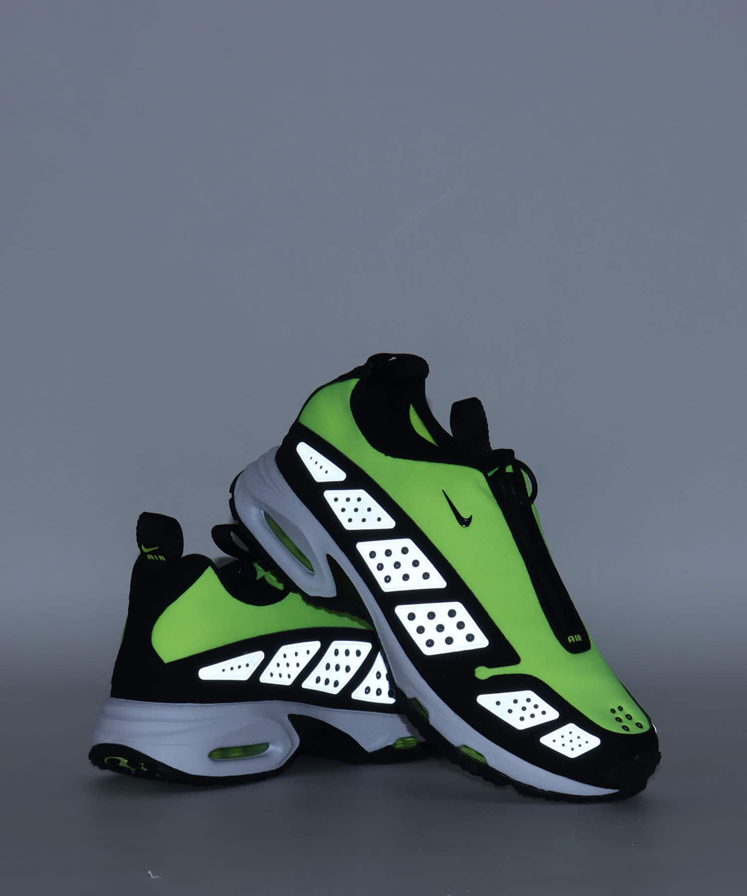 NIKE W AIR MAX SNDR VOLT/BLACK-WHITE （ナイキ ウィメンズ エア