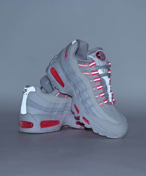 NIKE W AIR MAX 95 VAST GREY/HYPER PINK-PURE PLATINUM（ナイキ