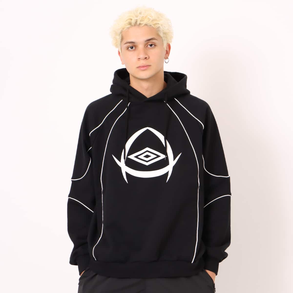 UMBRO x atmos Hooded Sweatshirt BLACK （アンブロ x アトモス