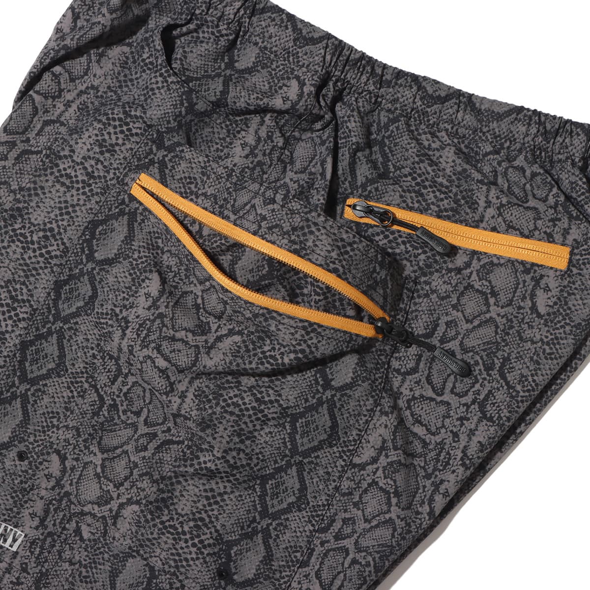 GRIP SWANY × atmos GEAR BUGGY SHORTS PYTHON GREY（グリップスワニー