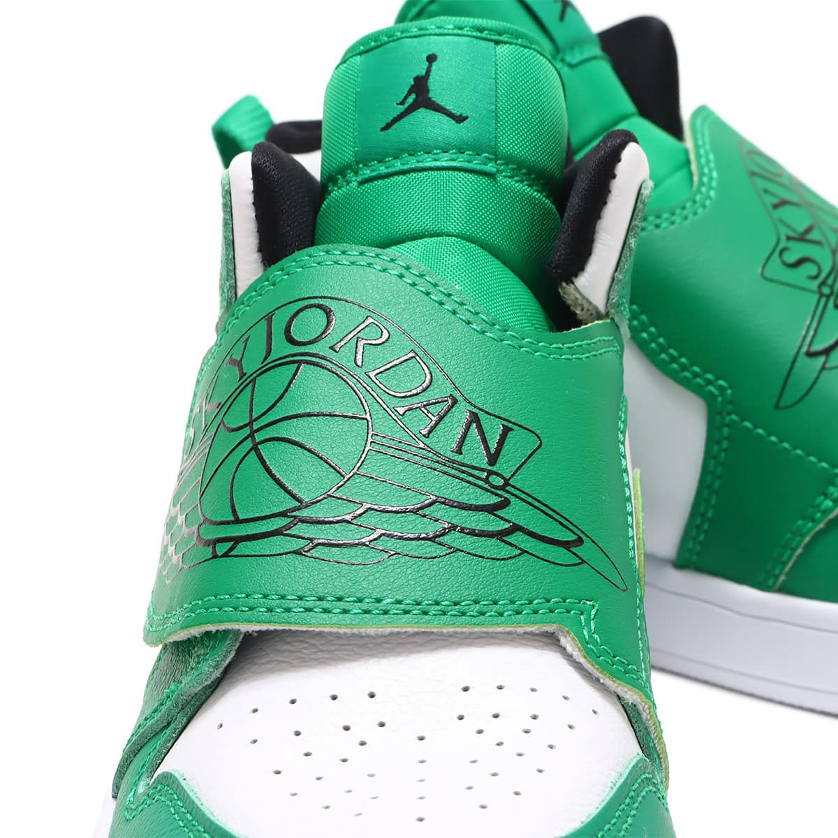 JORDAN BRAND SKY JORDAN 1 PS LUCKY GREEN/BLACK-WHITE 23SU-I