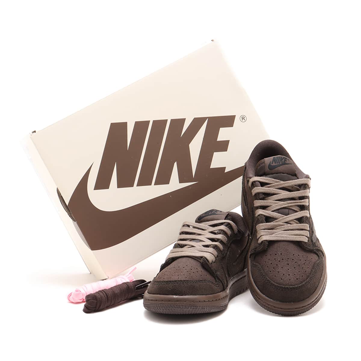 JORDAN BRAND AIR JORDAN 1 LOW OG SP (TD) DARK MOCHA/BLACK-VELVET