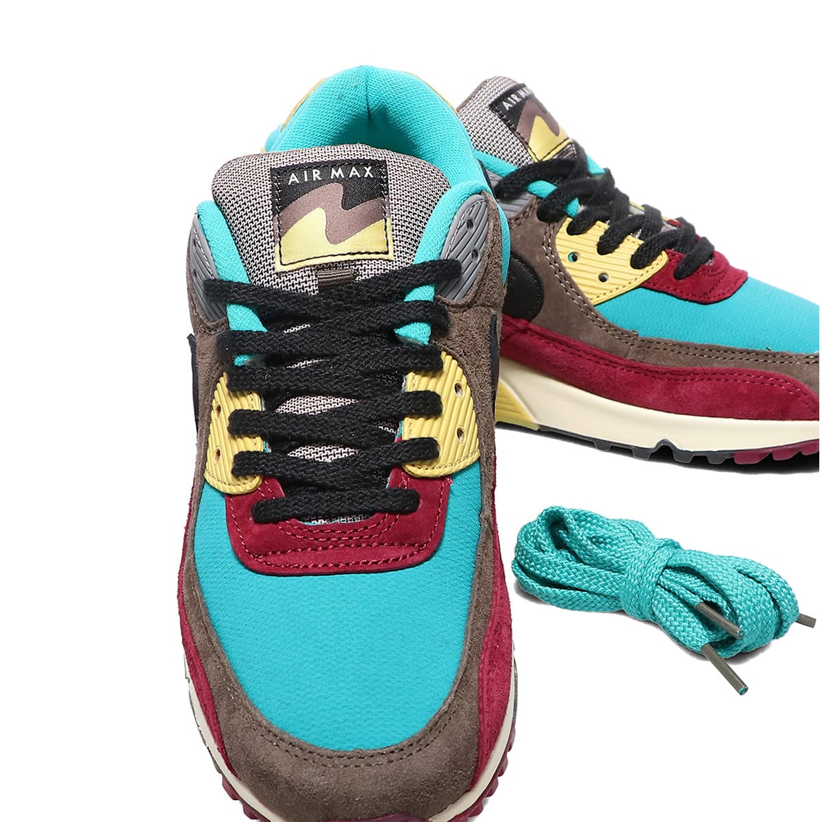 NIKE AIR MAX 90 NRG RIDGEROCK/BLACK-TURBO GREEN-SATURN GOLD 21HO-S