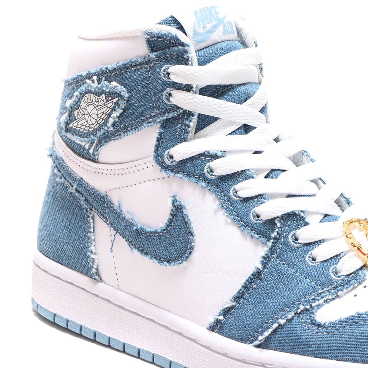 JORDAN BRAND WMNS AIR JORDAN 1 RETRO HI OG WHITE/BOARDER BLUE